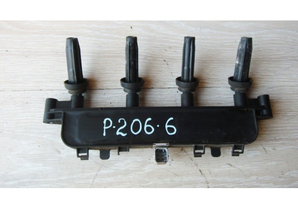Котушка запалювання CITROEN BERLINGO (1.4, 1.4 i), C2 (1.4, 1.6 VTS), C3 (1.1, 1.1 i, 1.4, 1.4і), XSARA (1.4 i), PEUGEOT 1007 (1.4), 106 ІІ (1.1і, 1.4і), 206 (1.1, 1.1і, 1.4, 1.4і), 306 (1.6), 307 (1.4), PARTNER (1.4), 133818, 9635864980